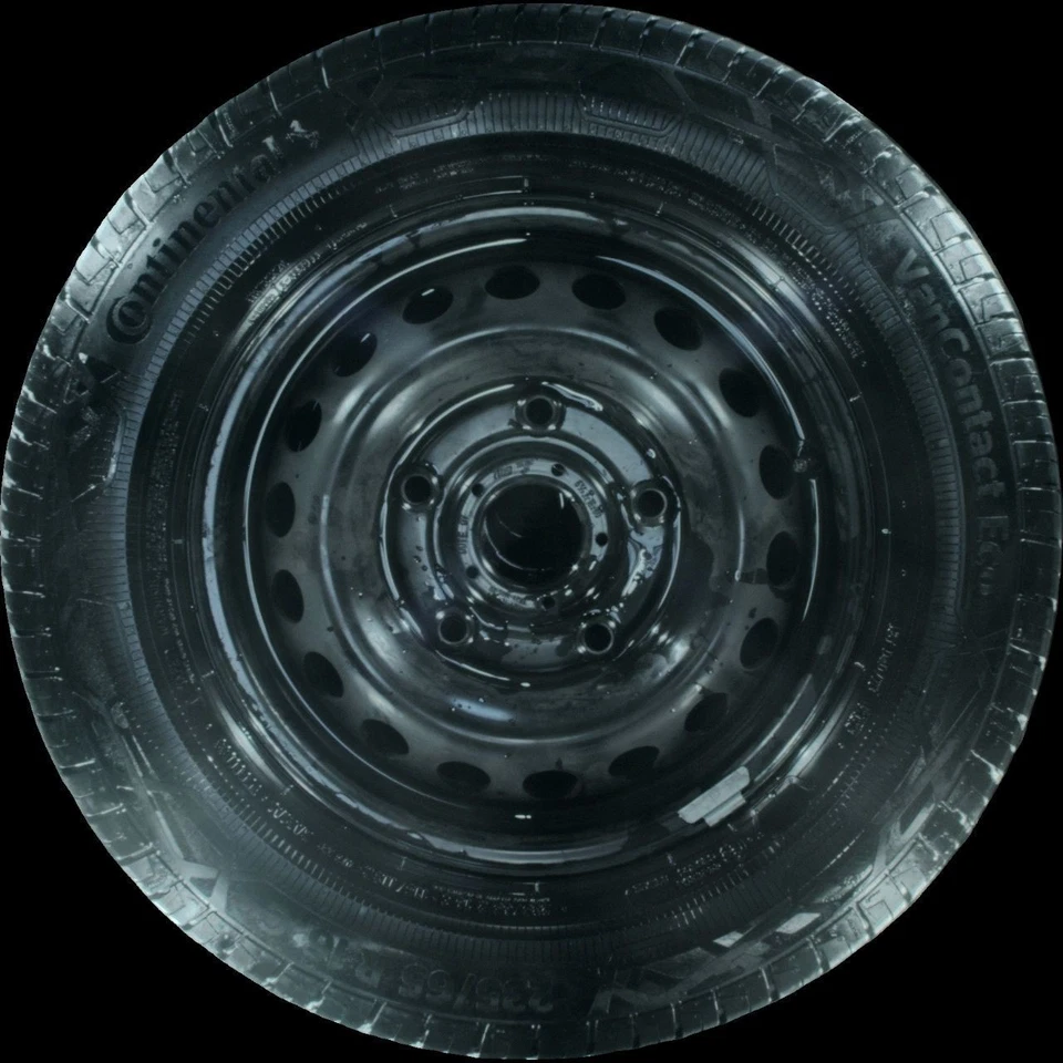 235/65 R16 Sommerreifen Ford Transit 16 Zoll Stahlfelgen Komplettsatz 6-7mm - Bild 3 von 4