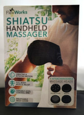 Shiatsu Handheld Back Massager, Powerful, Lightweight, Deep Tissue Mas