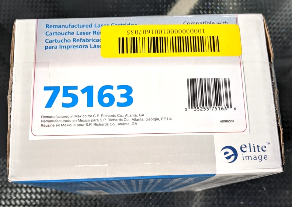 Elite Image 75163 Black Toner Cartridge for Samsung ML-1710D3 (NEW/SEALED) - Image 3 of 4