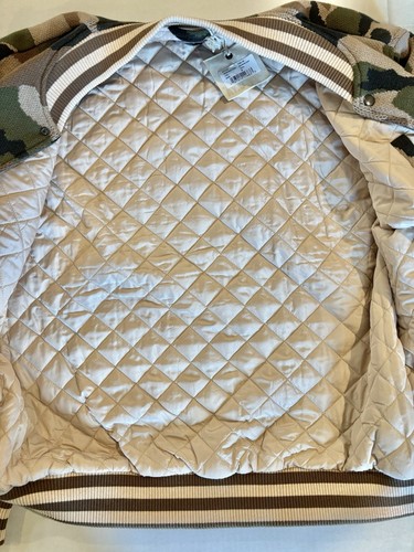 NUEVA Chaqueta Bomber Ser.O.Ya Bryan Camuflada 3182-29, Hombre’s/Unisex M, Abotonada Nueva Con Etiquetas - Imagen 8 de 11