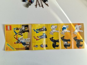 Lego Vintage Set Legoland Castle 6021 Jousting Knights, with instructions