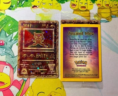 Wizards of the Coast Mew Pokémon TCG Individual Trading Card Games