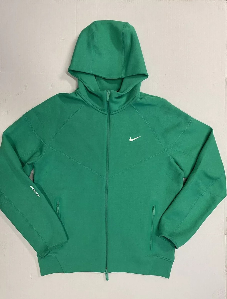 Nike Men's NOCTA Tech Fleece Full-Zip – Stadium Green – Rare XLT