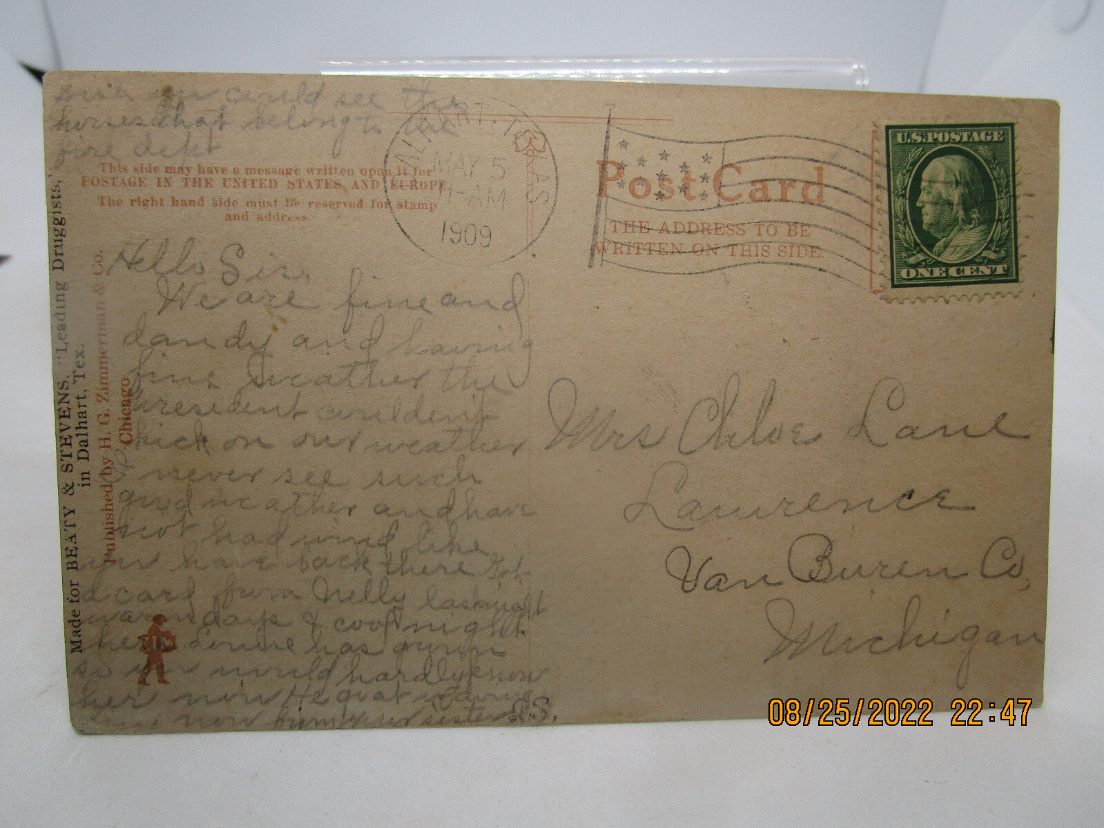 DALHART TEXAS " HORSE`S ASS POSTCARD " LEAVE IT TO THE BOYS IN DALHART IN 1909 eBay