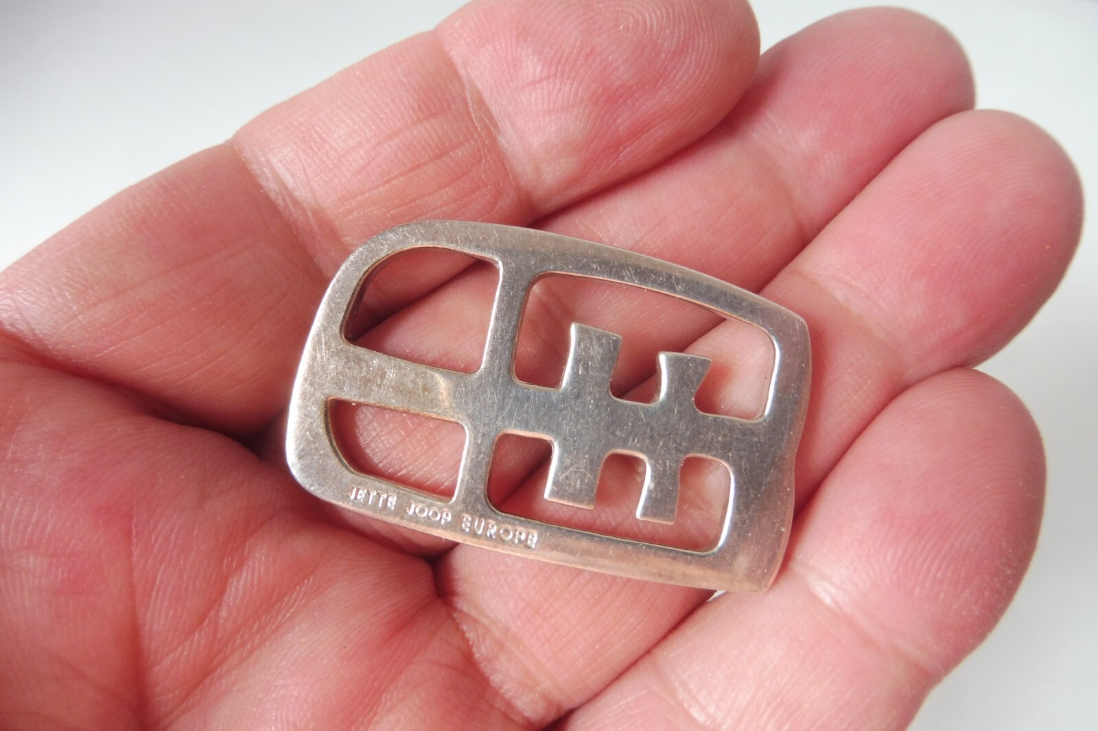 Beautiful, old, solid pendant, 925 silver, Jette … - image 5