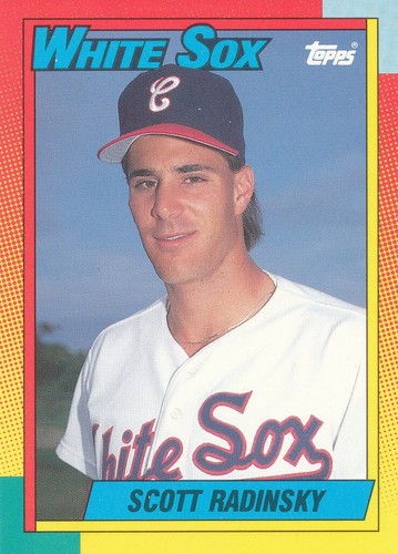 Scott Radinsky #99T 1990 Topps Traded card
