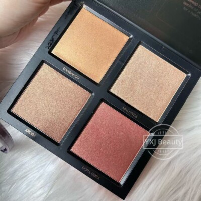 New Huda Beauty 3D Highlighter Palette Full size~Bronze Sands Edition~Rare