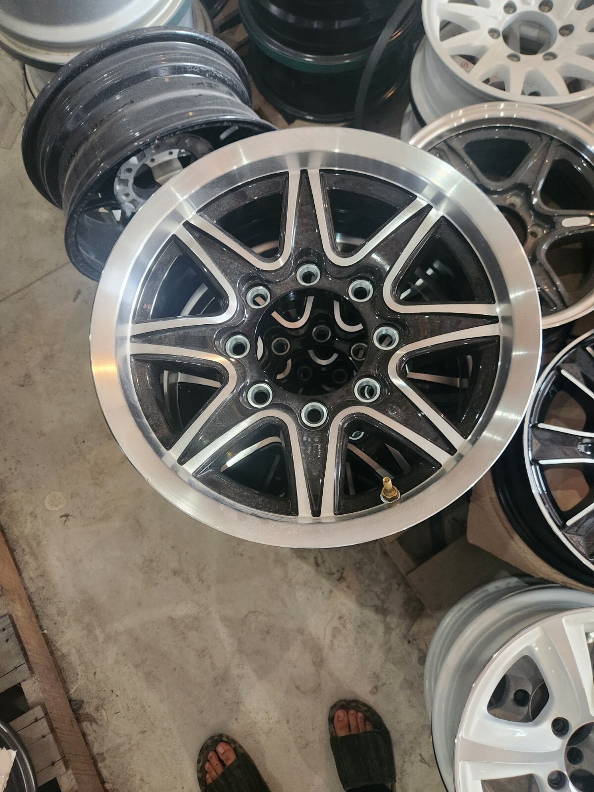 16" 8 LUG ALUMINUM TRAILER WHEEL 8LUG ON 6.5 INCHES eBay