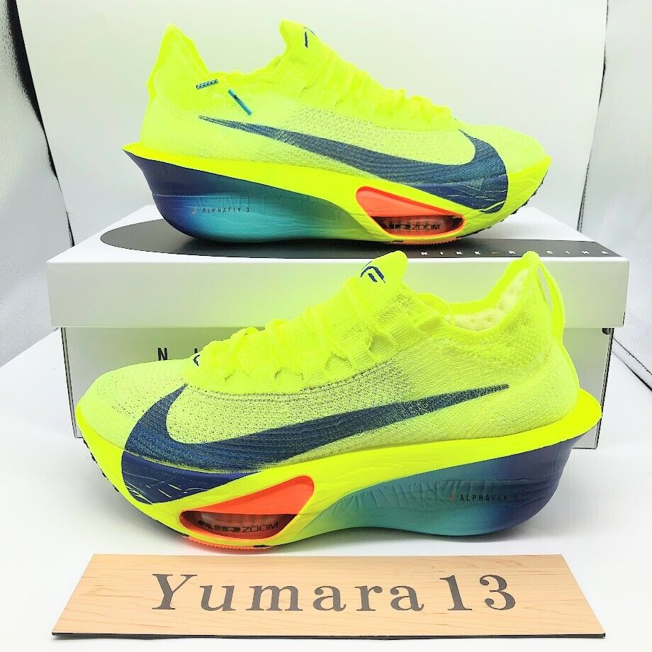 Nike Men's Alphafly 3 Volt Concord yellow FD8311-700 Men's Nike Men's Alphafly 3 Volt Concord yellow FD8311-700 Men's