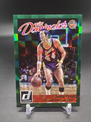 2015-16 Panini Donruss - Elite Dominator Hall #14 Jerry West 730/999