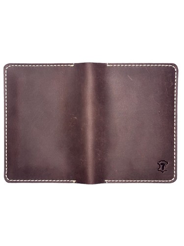 Reisepasshülle Handgefertigt Echtleder Passport Halter Slim Kartenfach - Picture 24 of 39