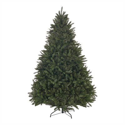7.5Ft Artificial Christmas Trees Hinged Unlit Xmas Tree With 2559 Branch Tips
