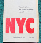 1957 New York Central Railroad NYC Timetable Buffalo Rochester Albany Railway — photo 4