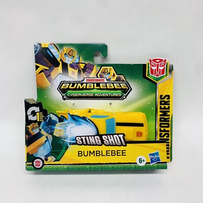   Transformers Cyberverse Action Attackers 1-Step Changer Bumblebee Figure New