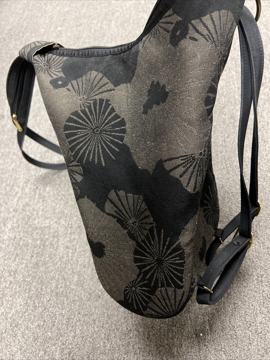 Danny K Floral Tapestry Backpack Convertible Shoulder Hobo  display picture 3