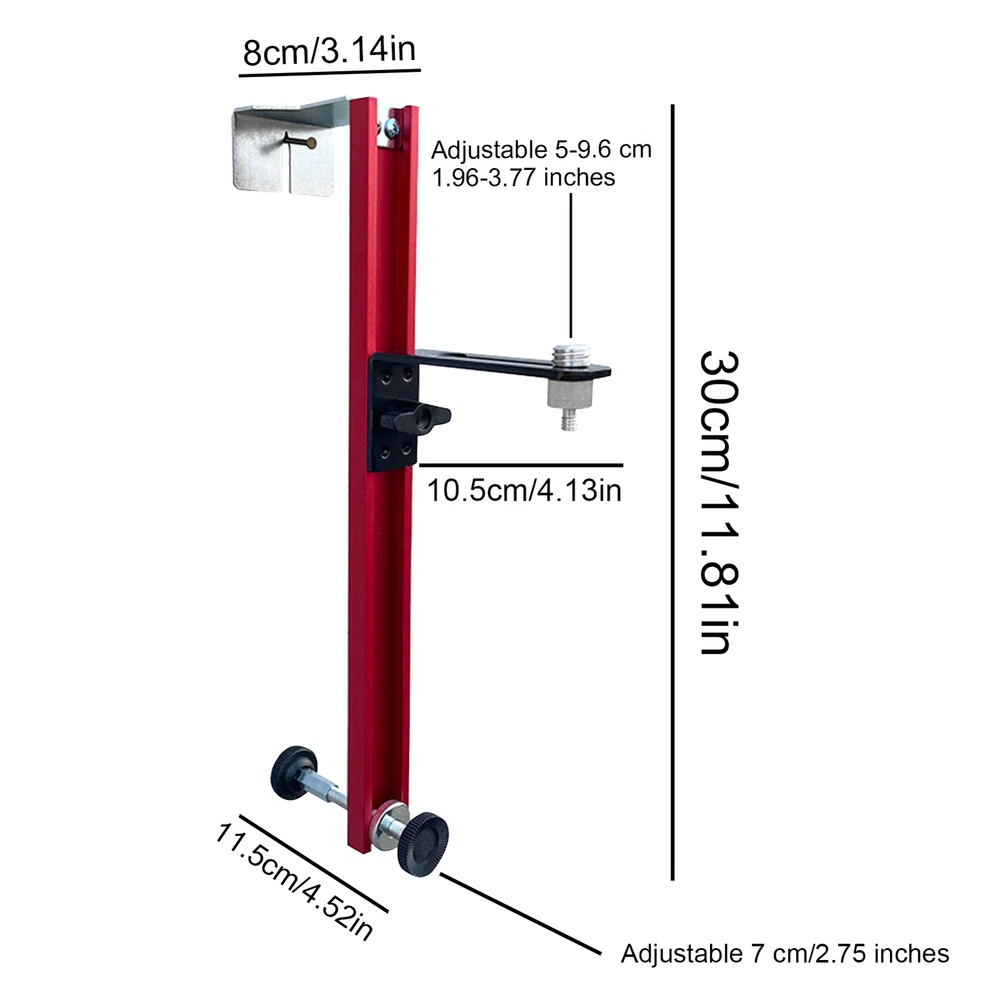 Adjustable Universal Laser Level Wall Mount Bracket for Multi Laser Support  