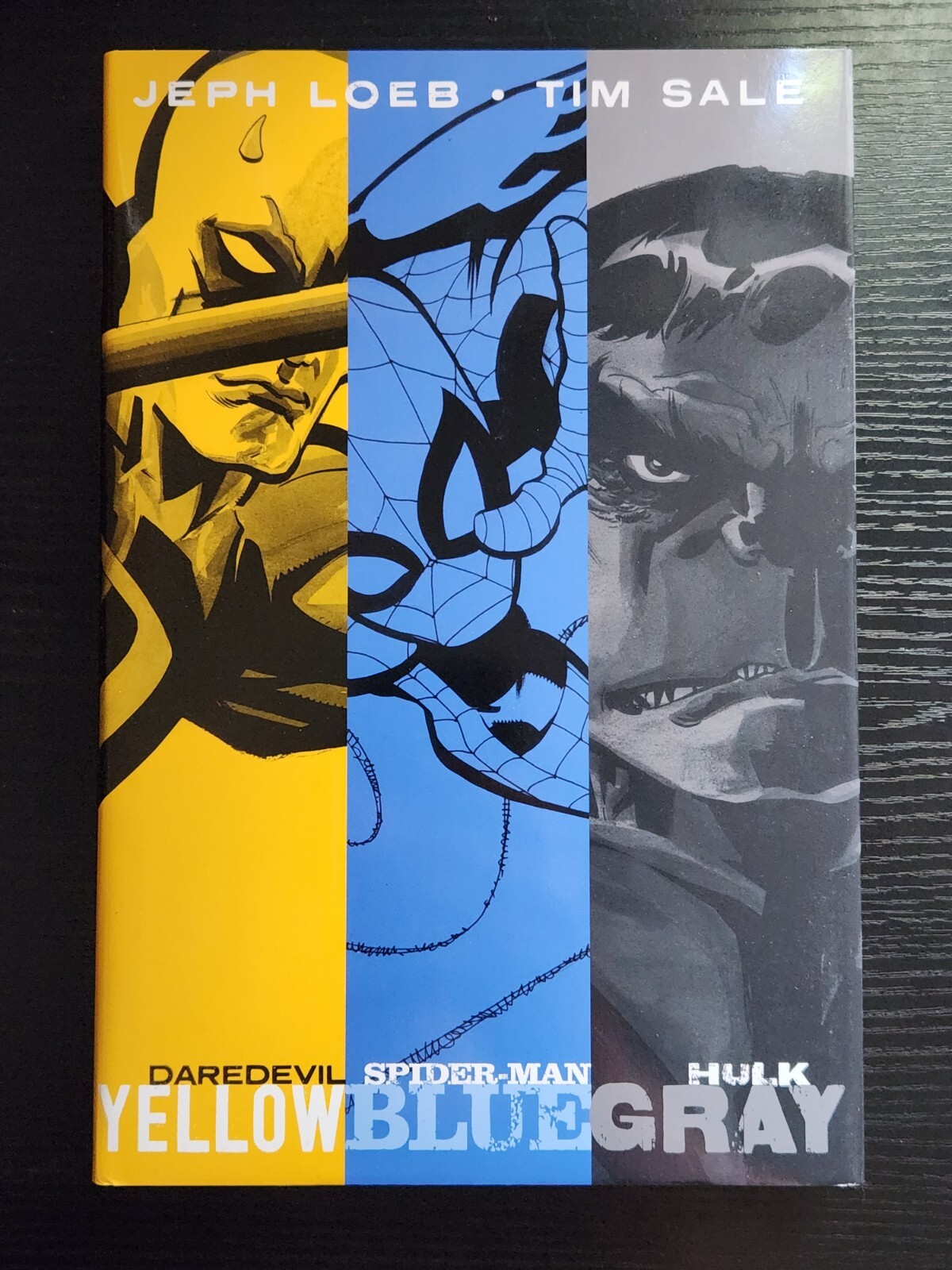 Jeph Loeb & Tim Sale Yellow, Blue and Gray (Marvel, August 2014