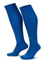 Nike Soccer Classic Cushioned Knee High Blue Socks Youth 13C-3Y