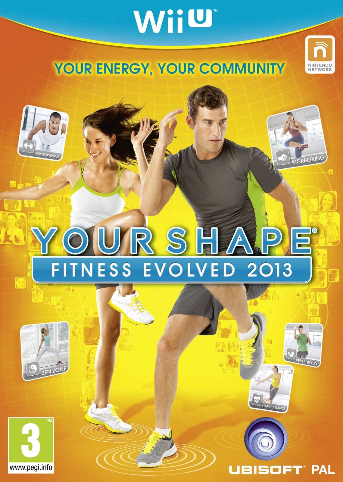 Nintendo Wii-U Your Shape Fitness Evolved 2013 GAME NUOVO