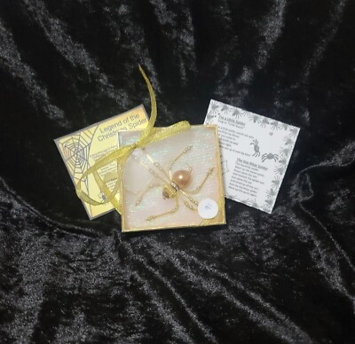 Holiday Christmas Spider Ornament with legend ,Great Gift Idea #16