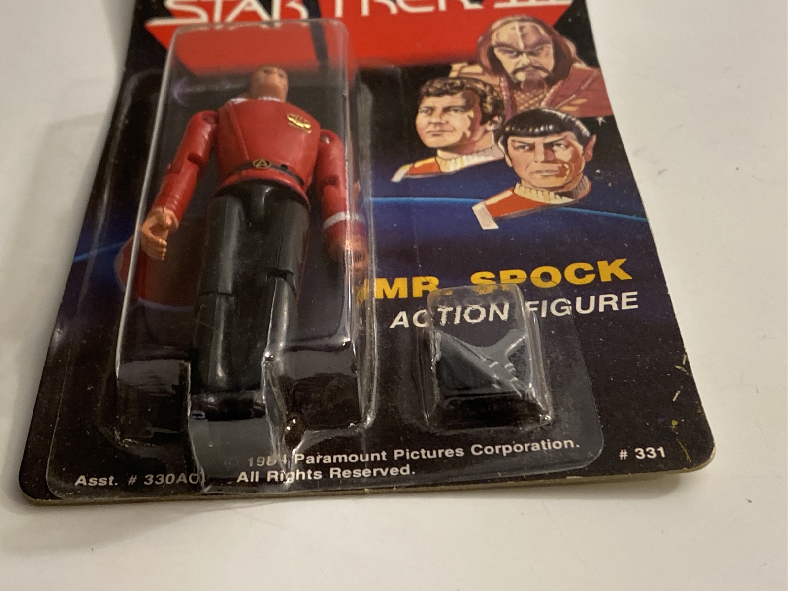 Ertl Star Trek III MR SPOCK Figure NEW Vintage 1984 Search of Spock