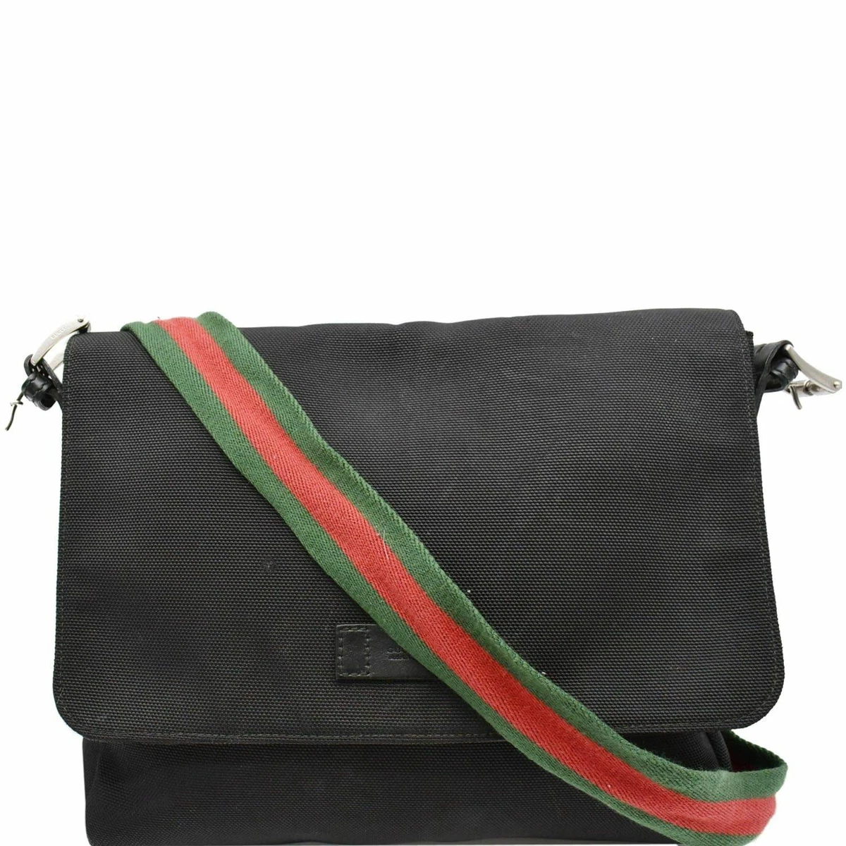 Gucci Small Techno Canvas Crossbody Bag in Black for Men