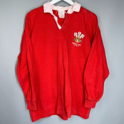 Maillot De Rugby Wales Cymru 1991 - Umbro - Taille M (équivalent XL) - Collection