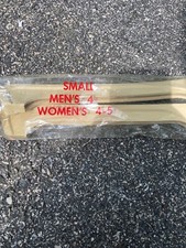 Vintage Brunswick Skate Blade Guards Figure Skating - Beige Plastic Size Small