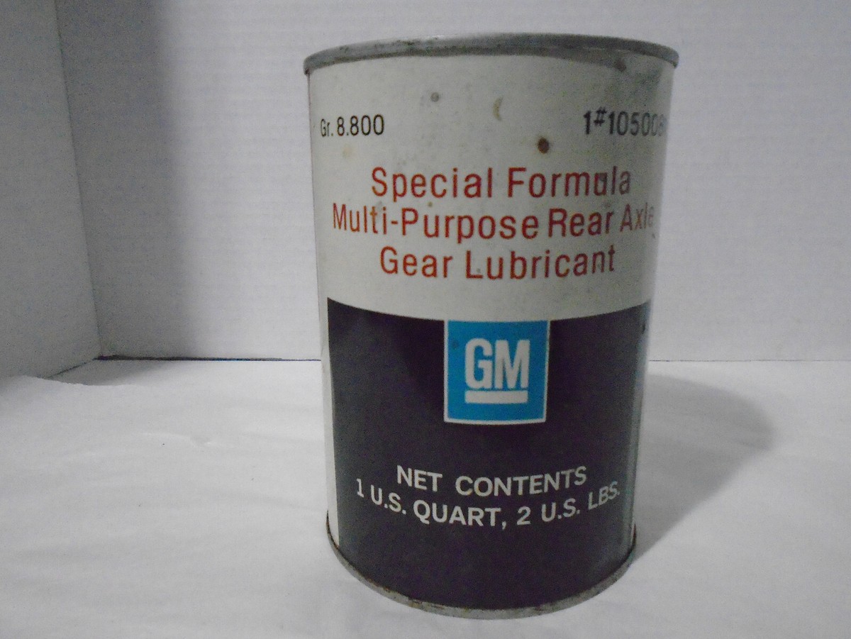 GM Gear Axle Lube 1050081 RARE Whale Blubber Formula for sale