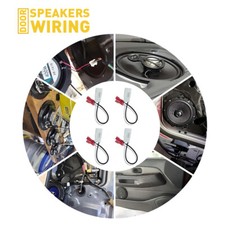 4X Door Speakers Wiring Harness Connector Plu...
