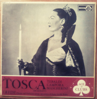 Giacomo Puccini / Renata Tebaldi ' Giuseppe Campora ' Enzo Mascherini ' Coro ...