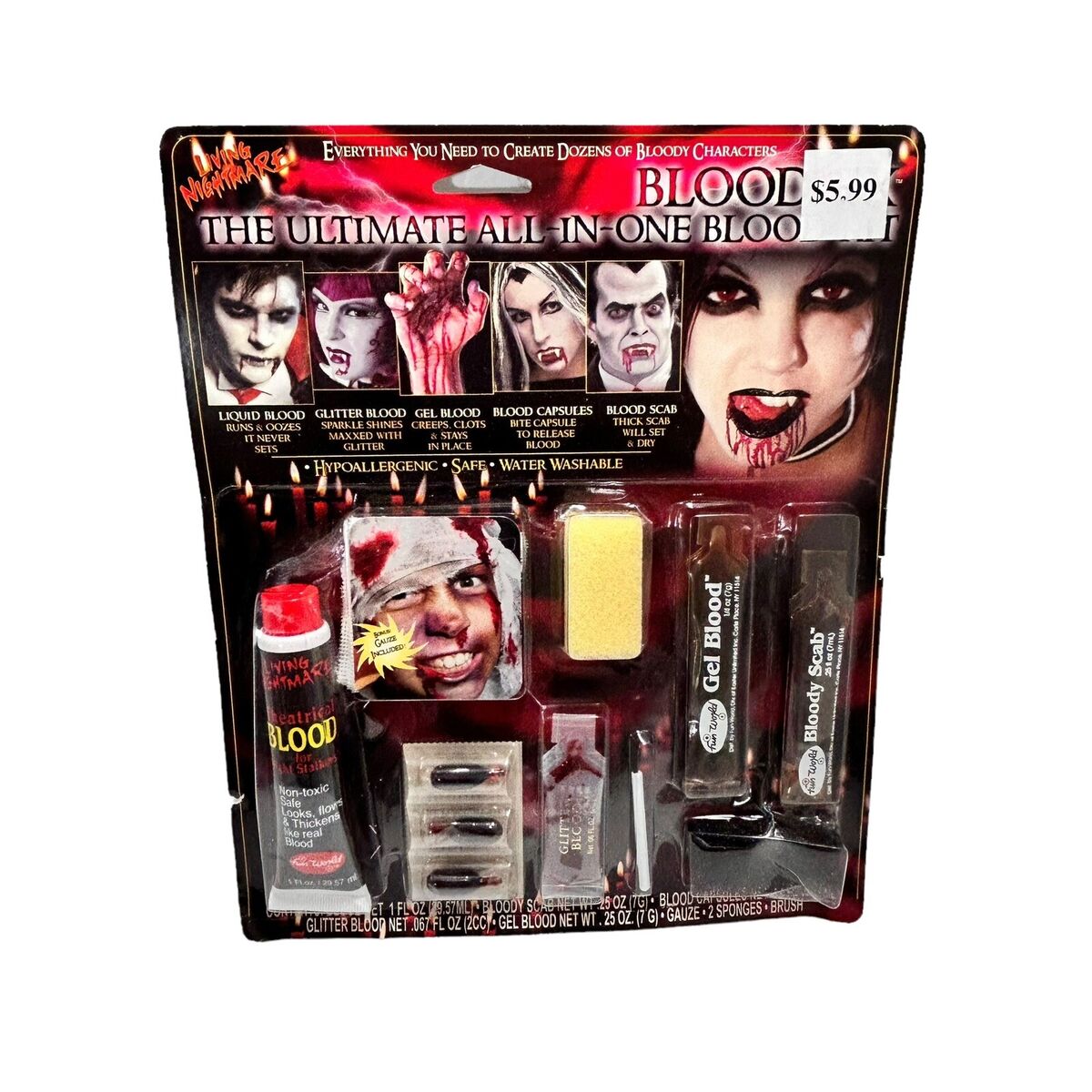 Funworld All in One Horror Makeup Kit Funworld All in One Horror Makeup Kit