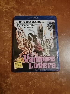 The Vampire Lovers - OOP Blu-ray ($5 OFF 2!) Scream Ingrid Pitt, Cushing Hammer
