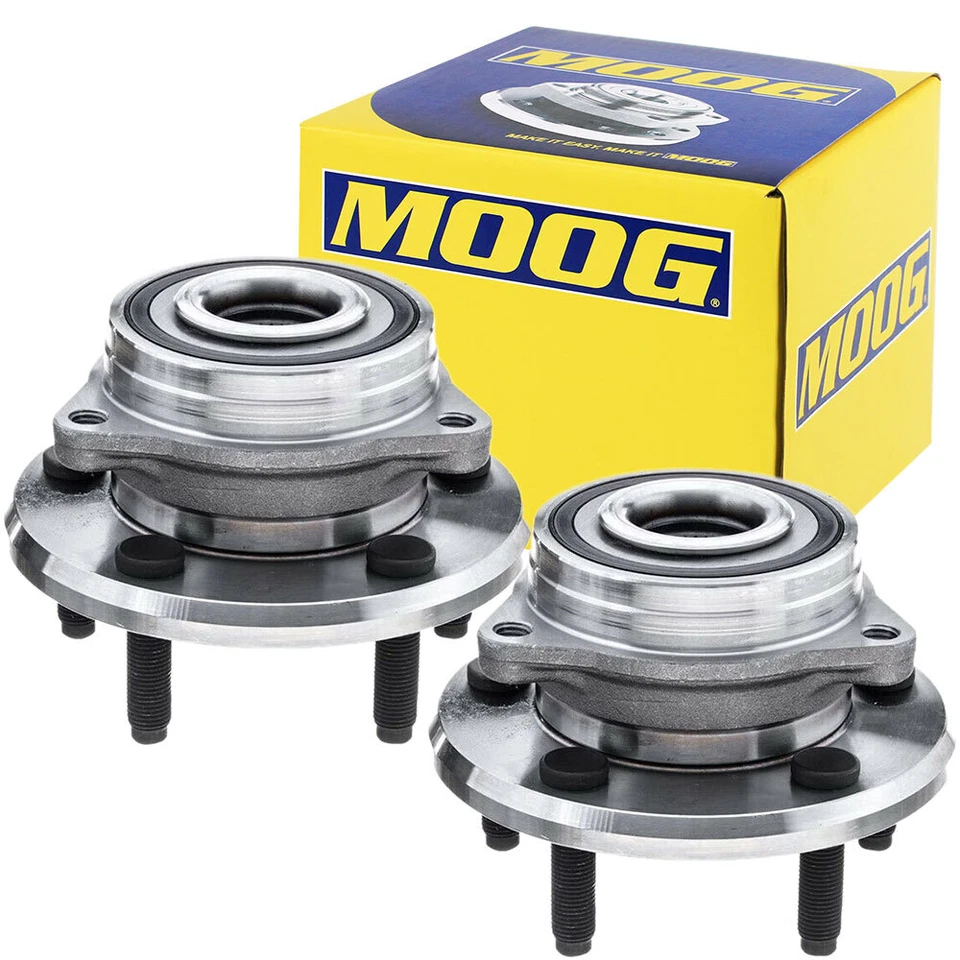 MOOG Front Wheel Hub Bearing New For 2011-2019 Jeep Grand Cherokee Dodge Durango Foto 4 de 4