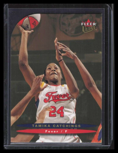 2003 Ultra WNBA Gold Medallion 76 Tamika Catchings F02691