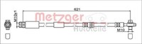 Metzger 4112032 Bremsschlauch FüR Audi Seat Skoda VW