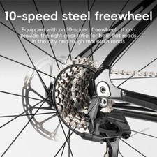 ROCKBROS FLR-W3 700C Sport Road Bike Aluminum 2×10 Speed w/Hydraulic Disc Brakes 14