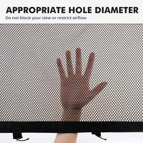 Window Nets Side Window Mesh Shade Shield Net For Can-Am Maverick X3 2017-2023 - Picture 5 of 8
