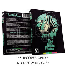 The Bird with the Crystal Pluma 4K Ultra Bluray Slipcover Case Protector NO DISC