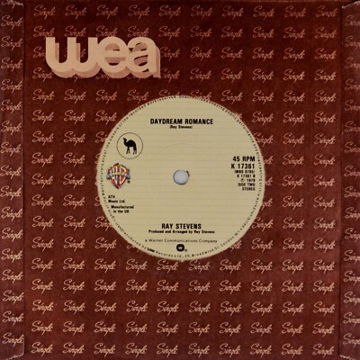 7'' RAY STEVENS I Need Your Help Barry Manilow/ Daydream Romance UK 1978 like NEW