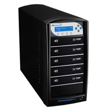 5 Target Network Blu-ray DVD CD Duplicator USB 3.0  500GB HDD SharkNet-5T-BD-BK