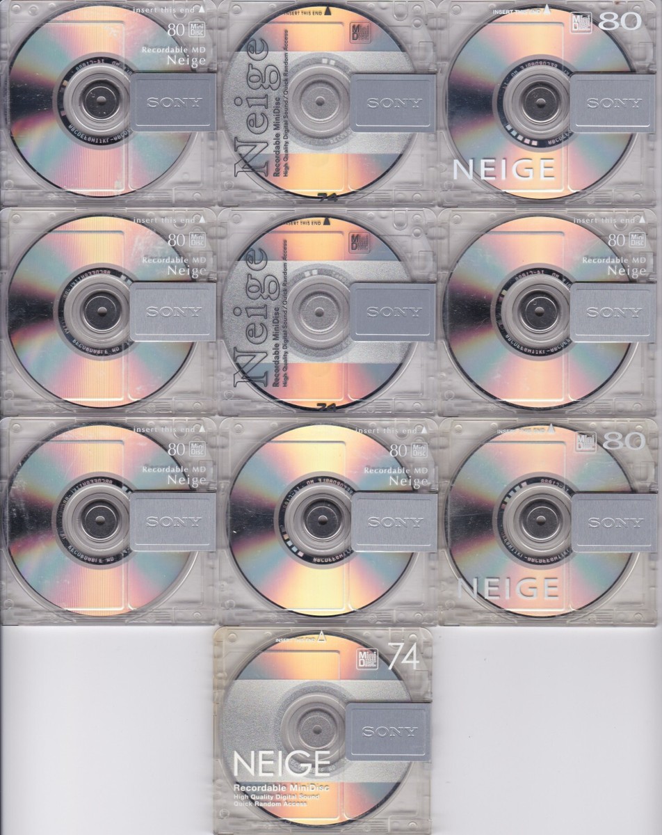 【SONY 】Recordable MD Neige 74分 10pack×2 31qw8zS5v7L.jpg_BO30,255,255,