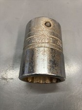 SNAP ON #LDH-342 1-1/16” 3/4 DRIVE 12pt SOCKET USA  vintage as shown