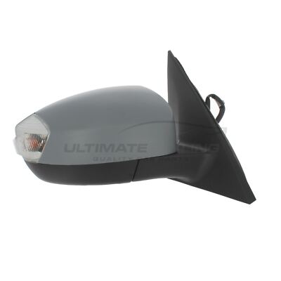 Ford S-Max Ghia 2006-2016 Electric Door Wing Mirror Primed Cover Drivers Side