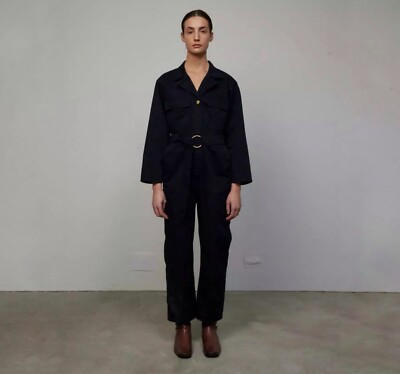 B Sides Clement Black Jumpsuit Boilersuit   Small   Bsides
