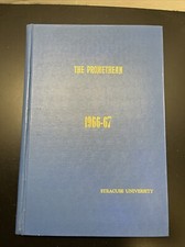Vintage 1966-67 The Promethean Syracuse University Book 