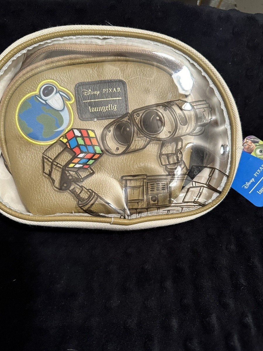 Loungefly Disney Pixar WALL-E EVE Cosmetic Makeup Bag NEW UK
