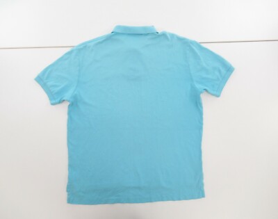 POLO RALPH LAUREN SHORT SLEEVE SHIRT ラルフ Polo by Ralph Lauren Men's Celeste Blue Short Sleeve Polo Shirt
