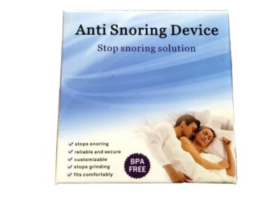 STOP SNORING Mouth Guard Aid Mouthpiece Sleep Apnea Bruxism Anti Snore Grinding