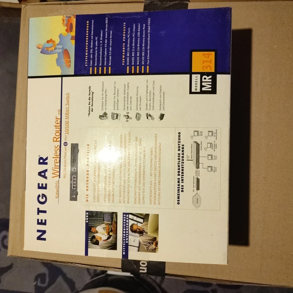 Netgear Wireless Router MR314 Dachbodenfund Top